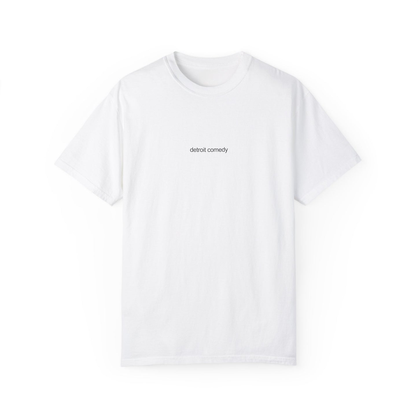 Simple Detroit Comedy T-shirt - Unisex Garment-Dyed T-shirt