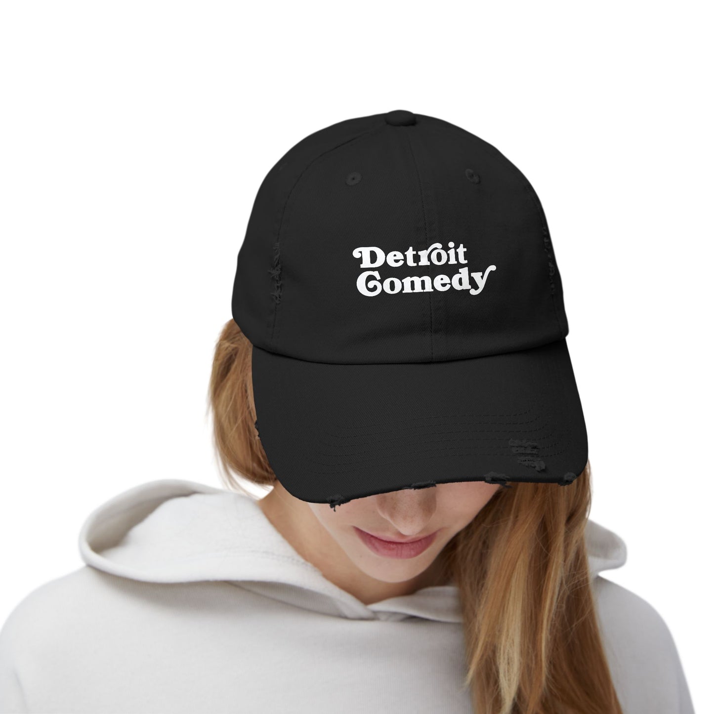 Detroit Comedy Ball Cap Hate - Unisex Twill Hat