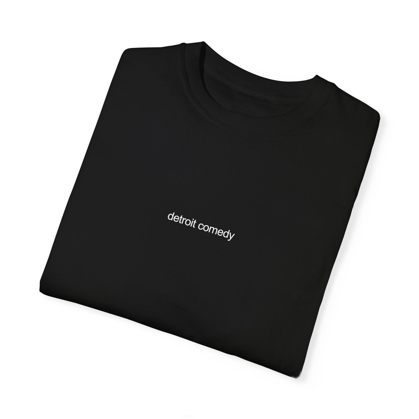 Simple Detroit Comedy T-shirt - Unisex Garment-Dyed T-shirt