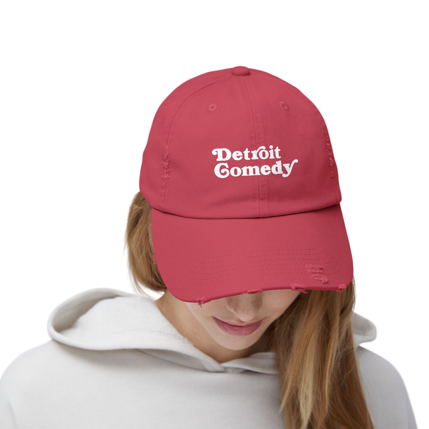 Detroit Comedy Ball Cap Hate - Unisex Twill Hat