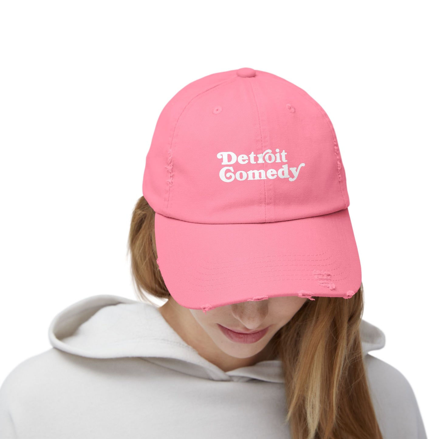 Detroit Comedy Ball Cap Hate - Unisex Twill Hat