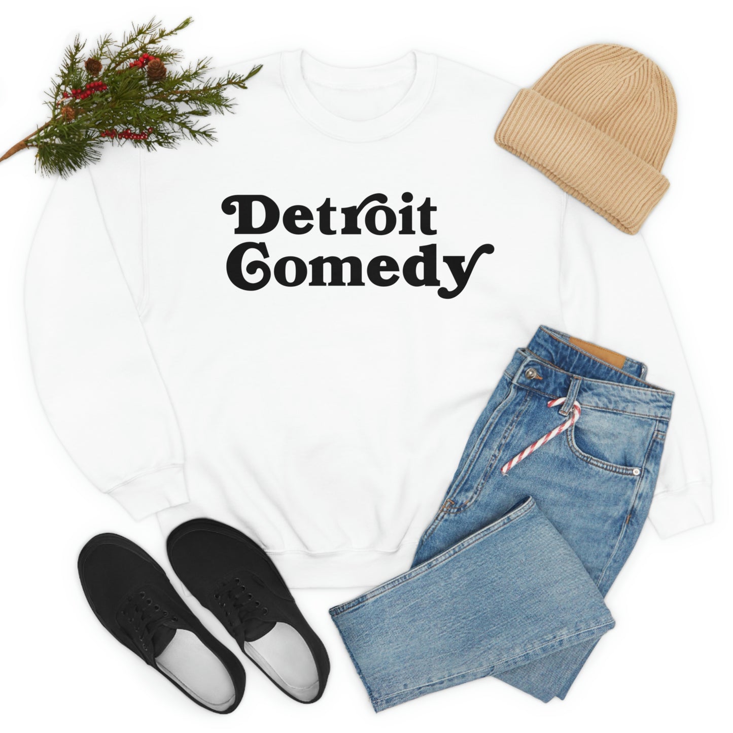 Detroit Comedy Sweatshirt - Unisex Heavy Blend™ Crewneck Sweatshirt