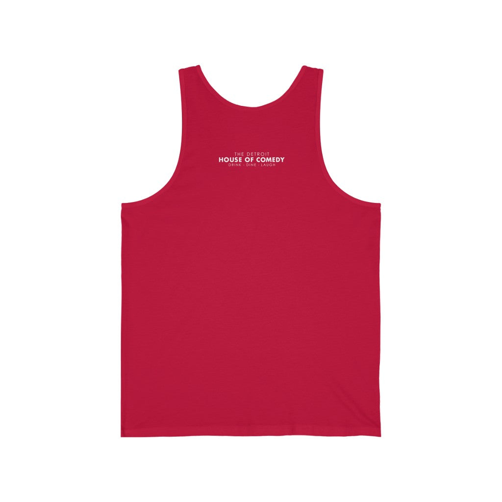 Detroit Comedy Tank Top - Unisex Jersey Tank