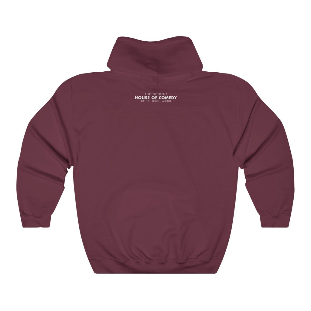 Detroit Comedy Hoodie - Detroit House of Comedy - Unisex Heavy Blend™ Hooded Sweatshirt