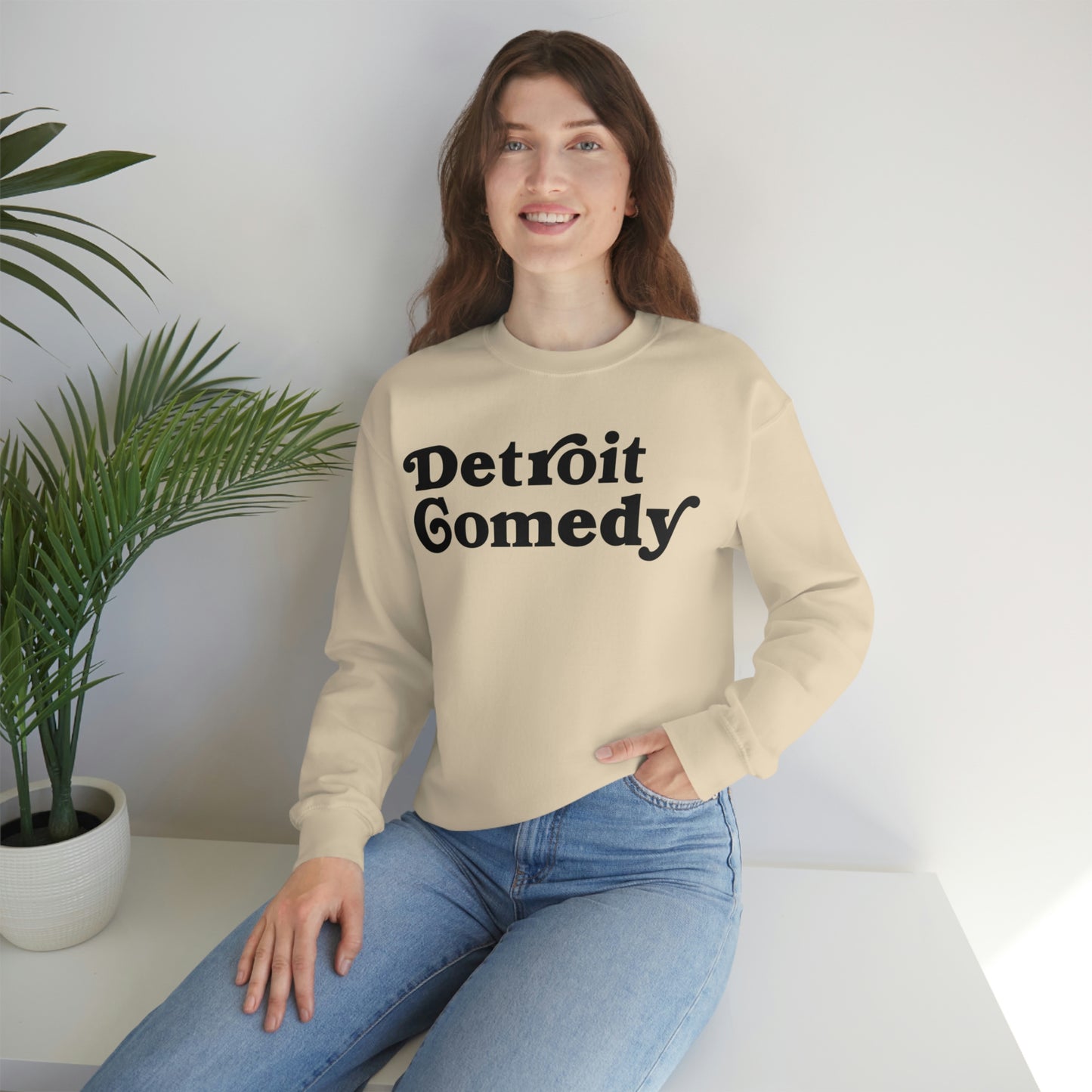 Detroit Comedy Sweatshirt - Unisex Heavy Blend™ Crewneck Sweatshirt