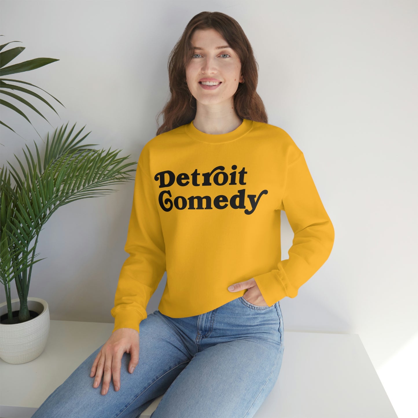 Detroit Comedy Sweatshirt - Unisex Heavy Blend™ Crewneck Sweatshirt