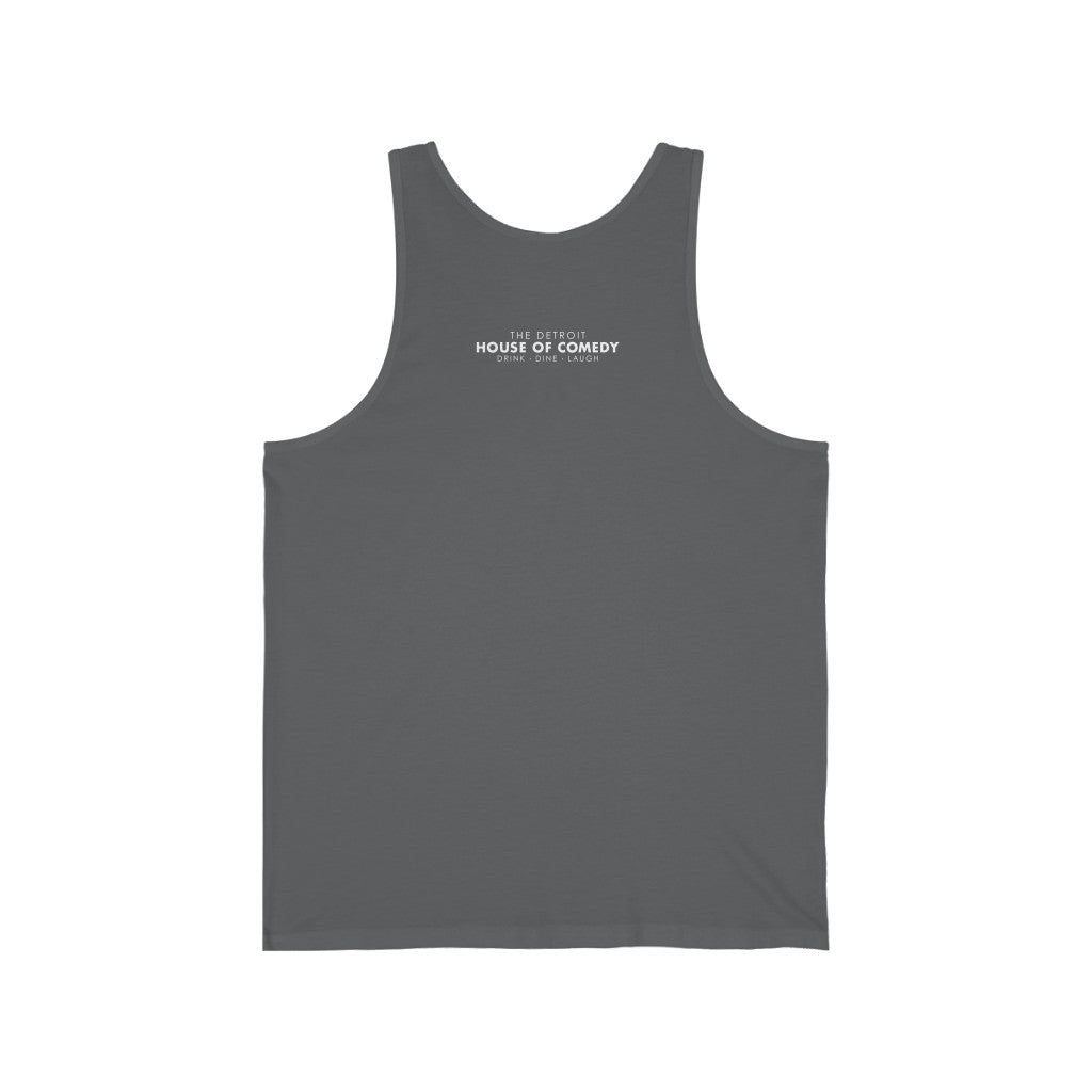Detroit Comedy Tank Top - Unisex Jersey Tank