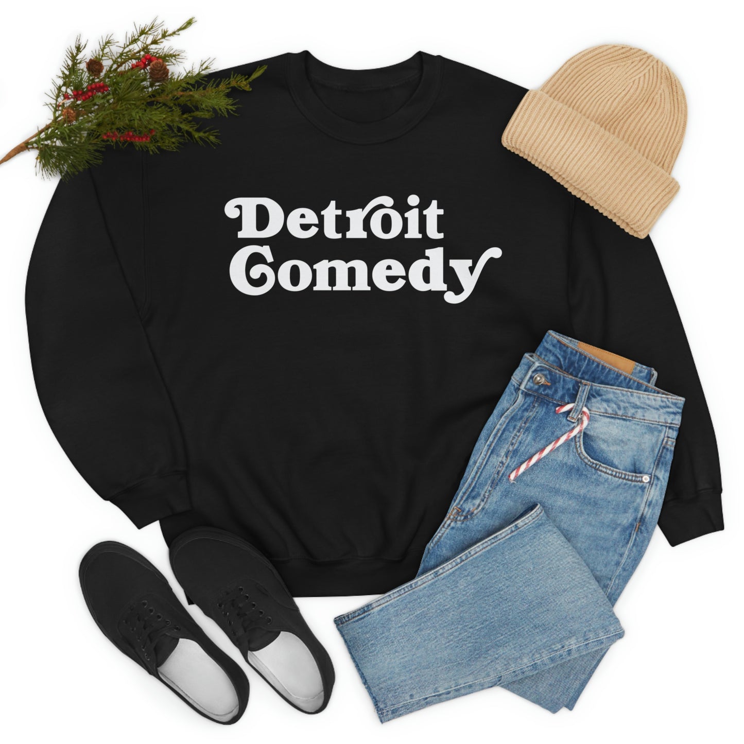 Detroit Comedy Sweatshirt - Unisex Heavy Blend™ Crewneck Sweatshirt