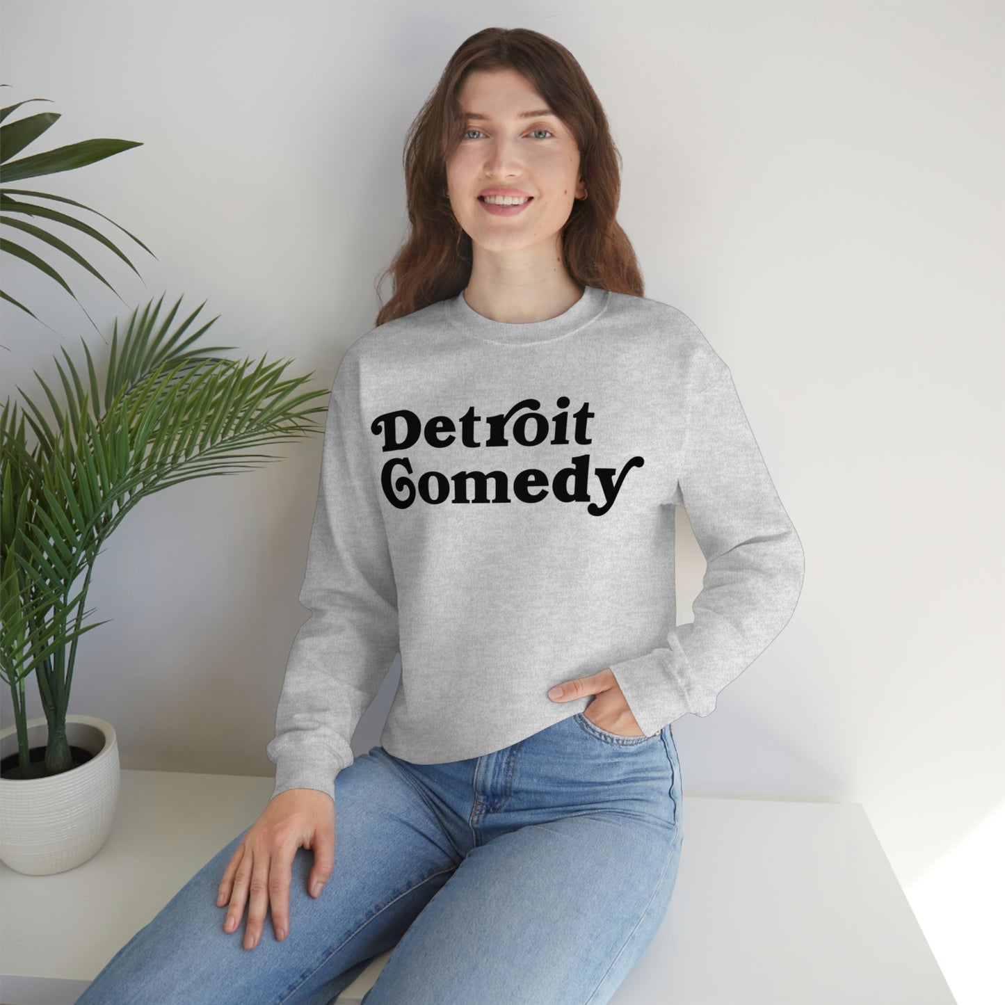 Detroit Comedy Sweatshirt - Unisex Heavy Blend™ Crewneck Sweatshirt