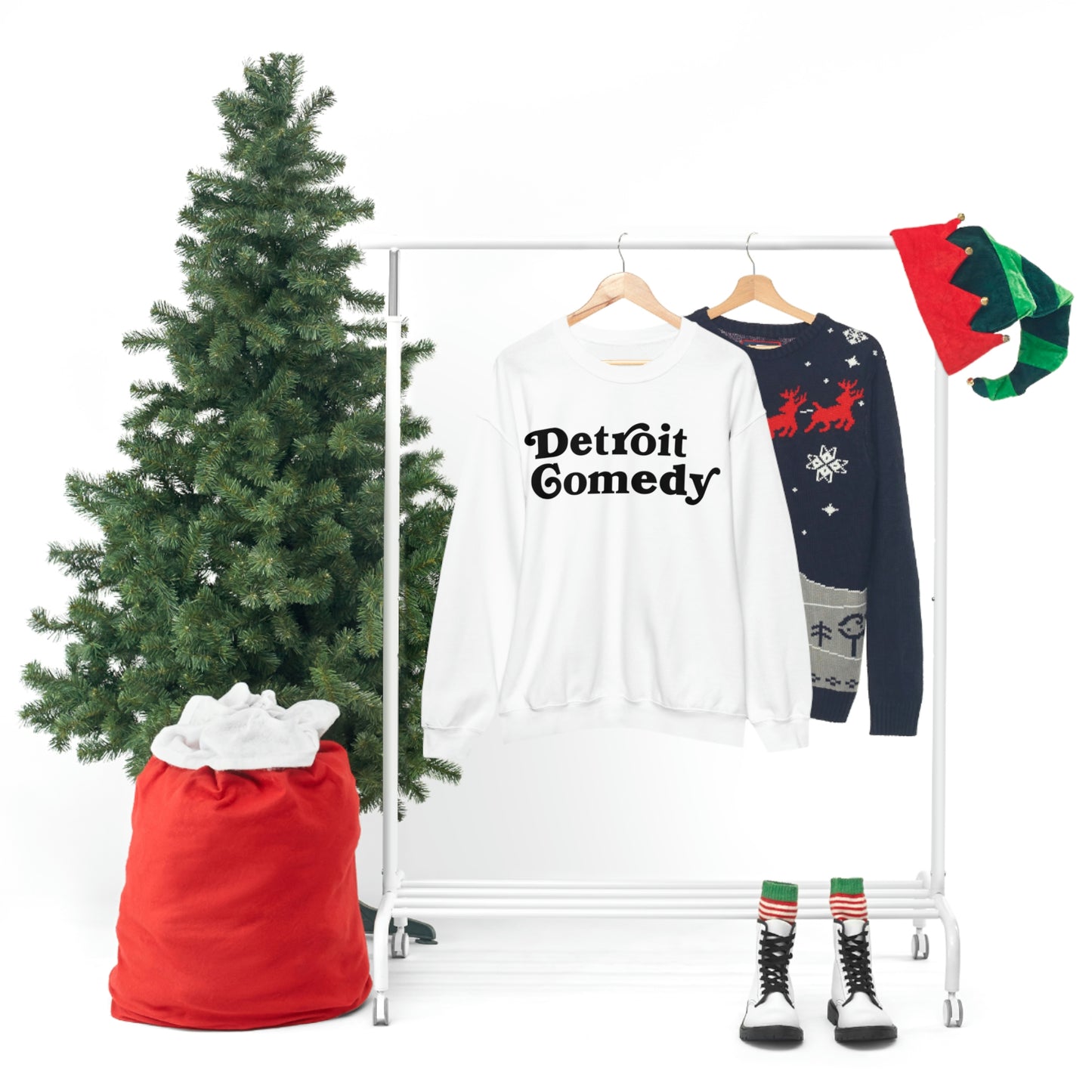 Detroit Comedy Sweatshirt - Unisex Heavy Blend™ Crewneck Sweatshirt