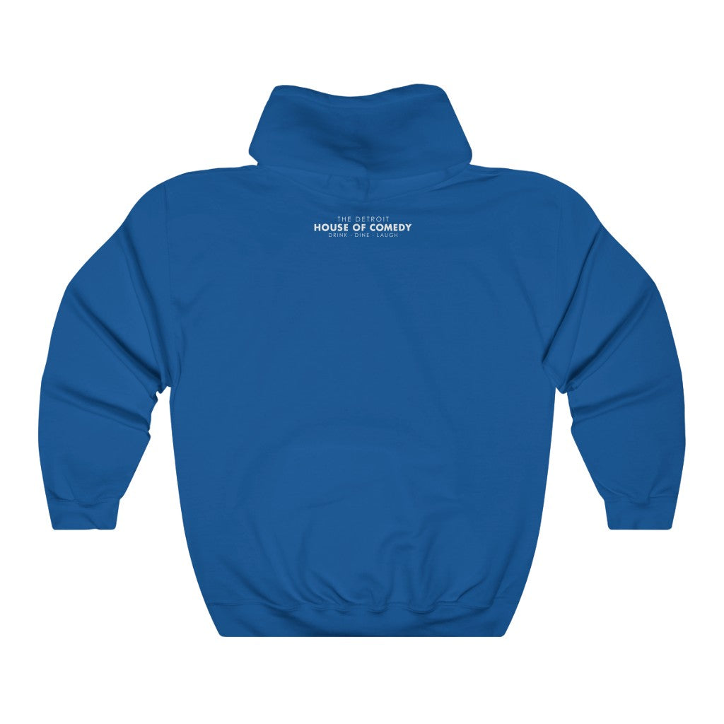Detroit Comedy Hoodie - Detroit House of Comedy - Unisex Heavy Blend™ Hooded Sweatshirt