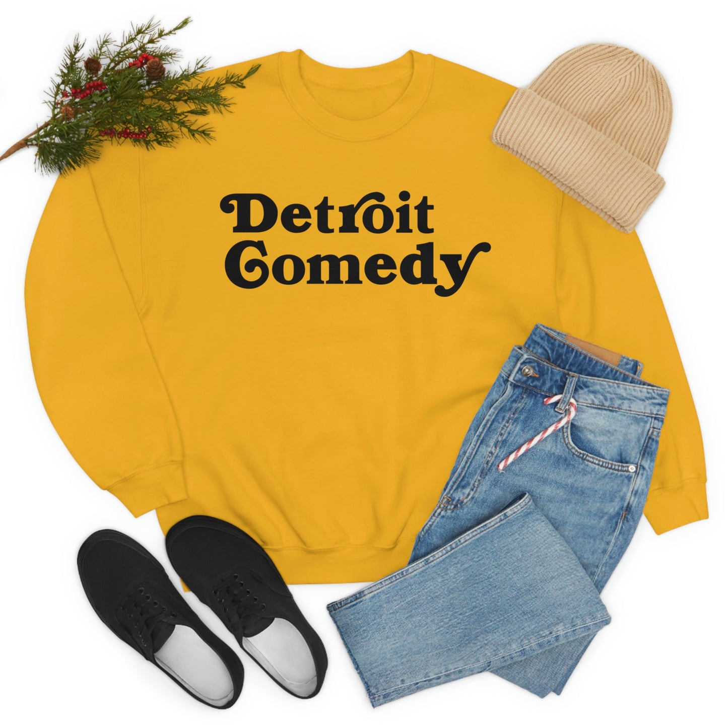 Detroit Comedy Sweatshirt - Unisex Heavy Blend™ Crewneck Sweatshirt