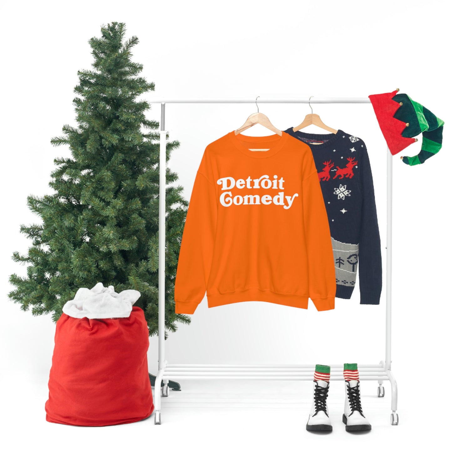 Detroit Comedy Sweatshirt - Unisex Heavy Blend™ Crewneck Sweatshirt