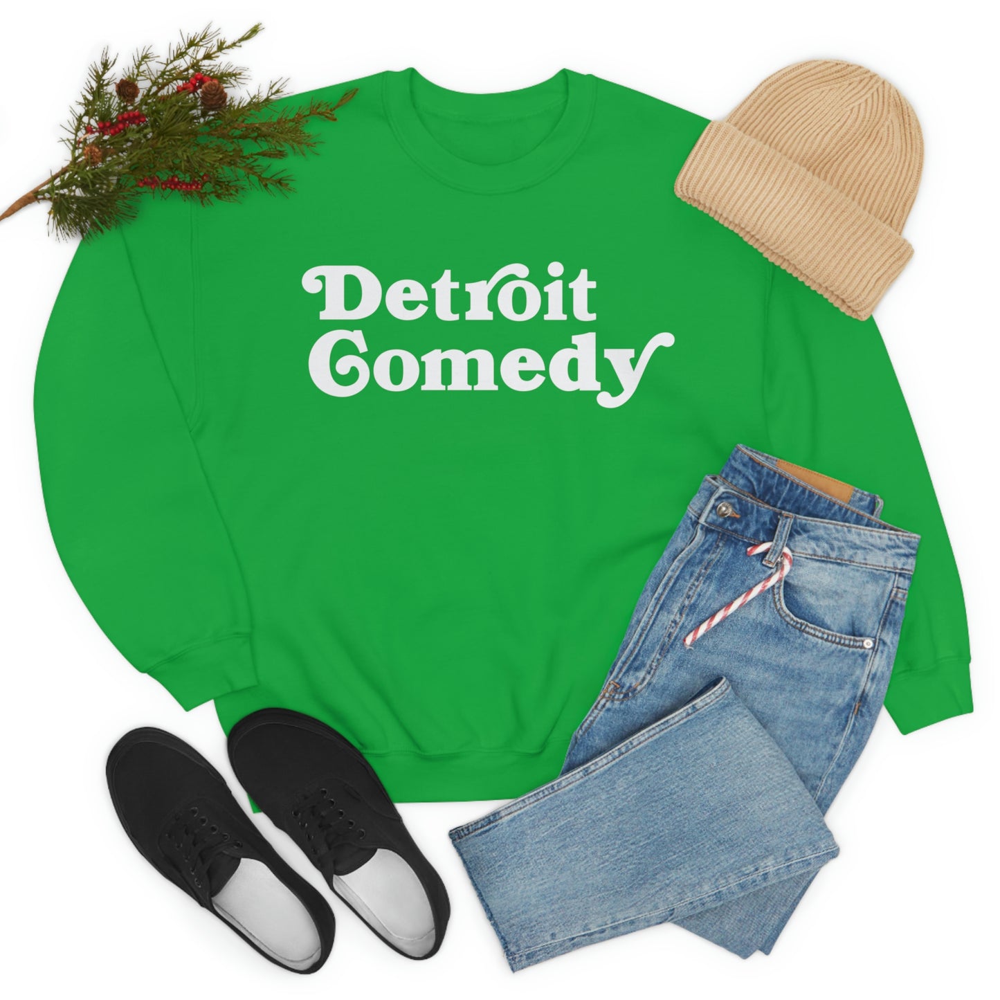 Detroit Comedy Sweatshirt - Unisex Heavy Blend™ Crewneck Sweatshirt