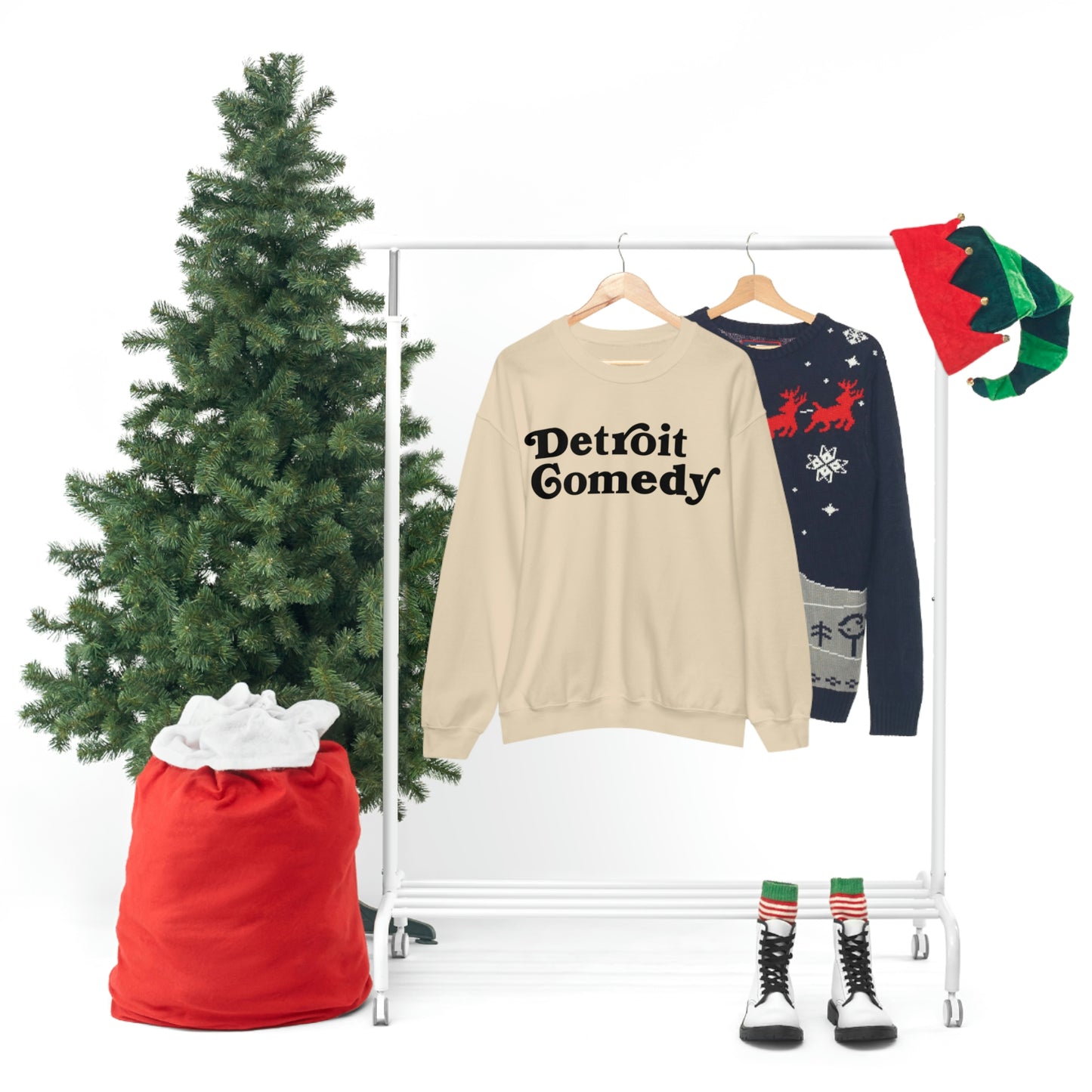 Detroit Comedy Sweatshirt - Unisex Heavy Blend™ Crewneck Sweatshirt