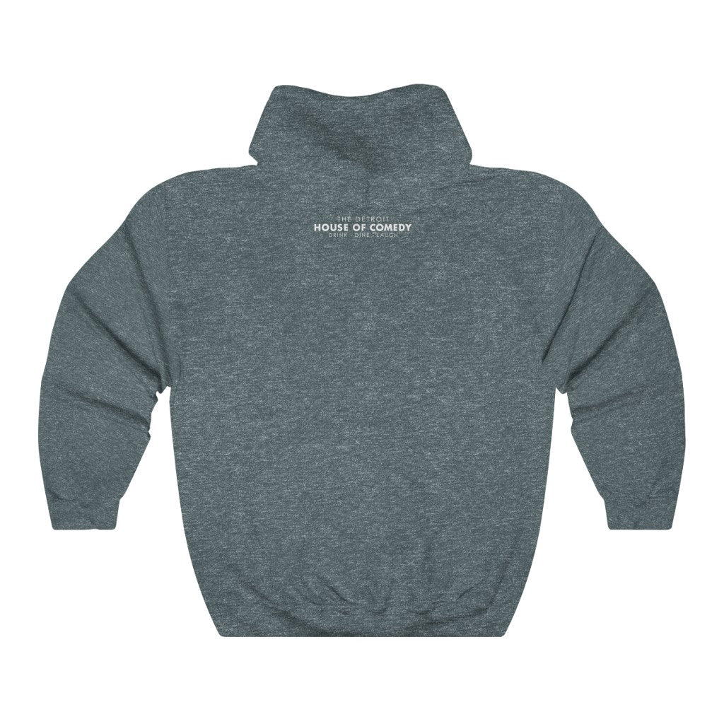 Detroit Comedy Hoodie - Detroit House of Comedy - Unisex Heavy Blend™ Hooded Sweatshirt