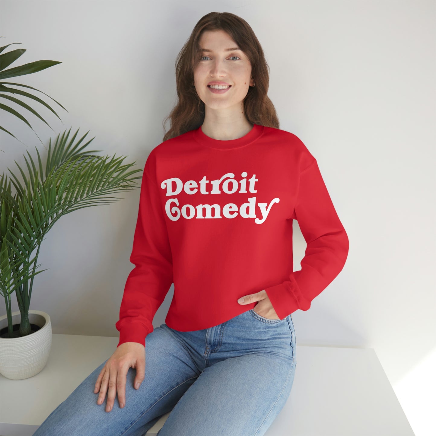 Detroit Comedy Sweatshirt - Unisex Heavy Blend™ Crewneck Sweatshirt