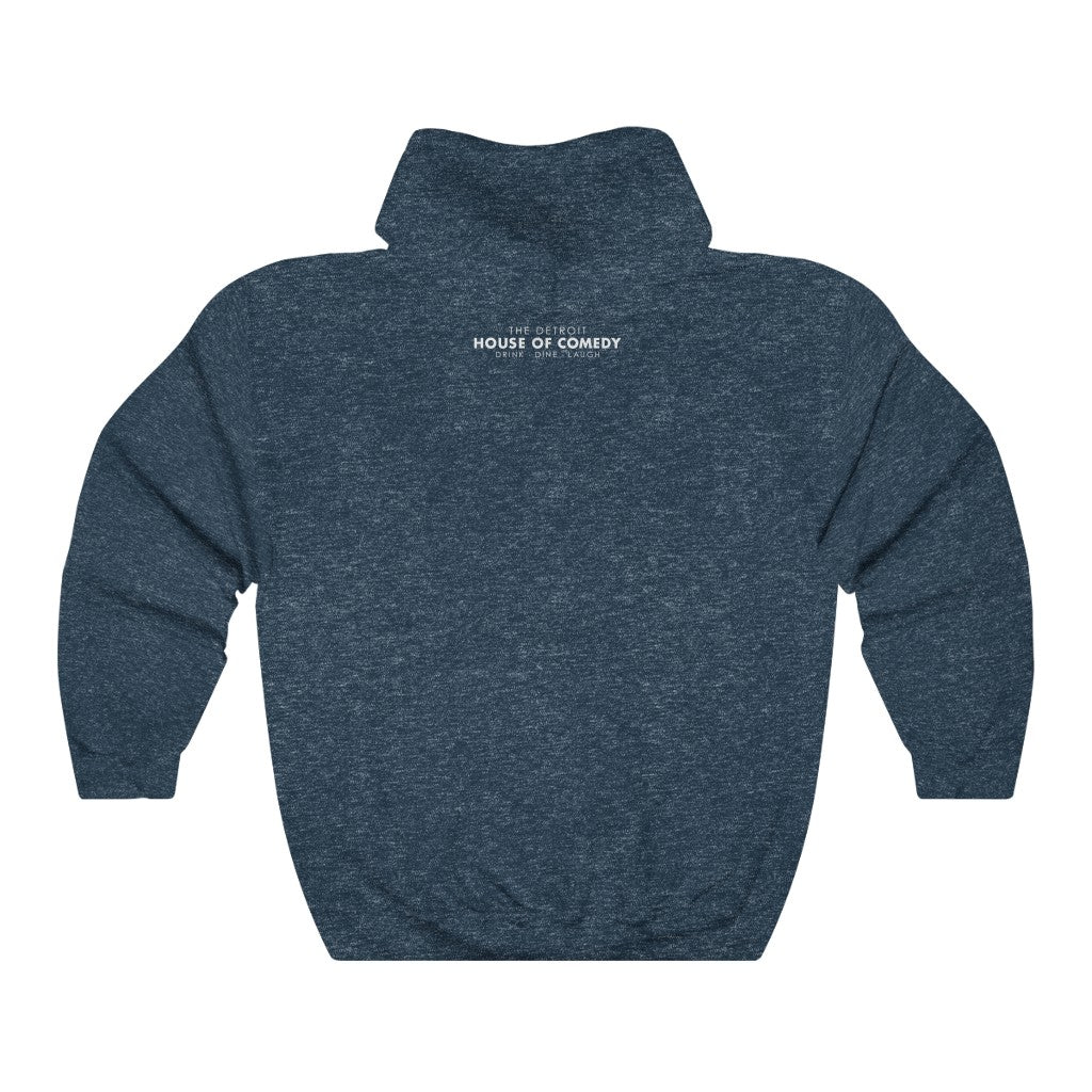 Detroit Comedy Hoodie - Detroit House of Comedy - Unisex Heavy Blend™ Hooded Sweatshirt