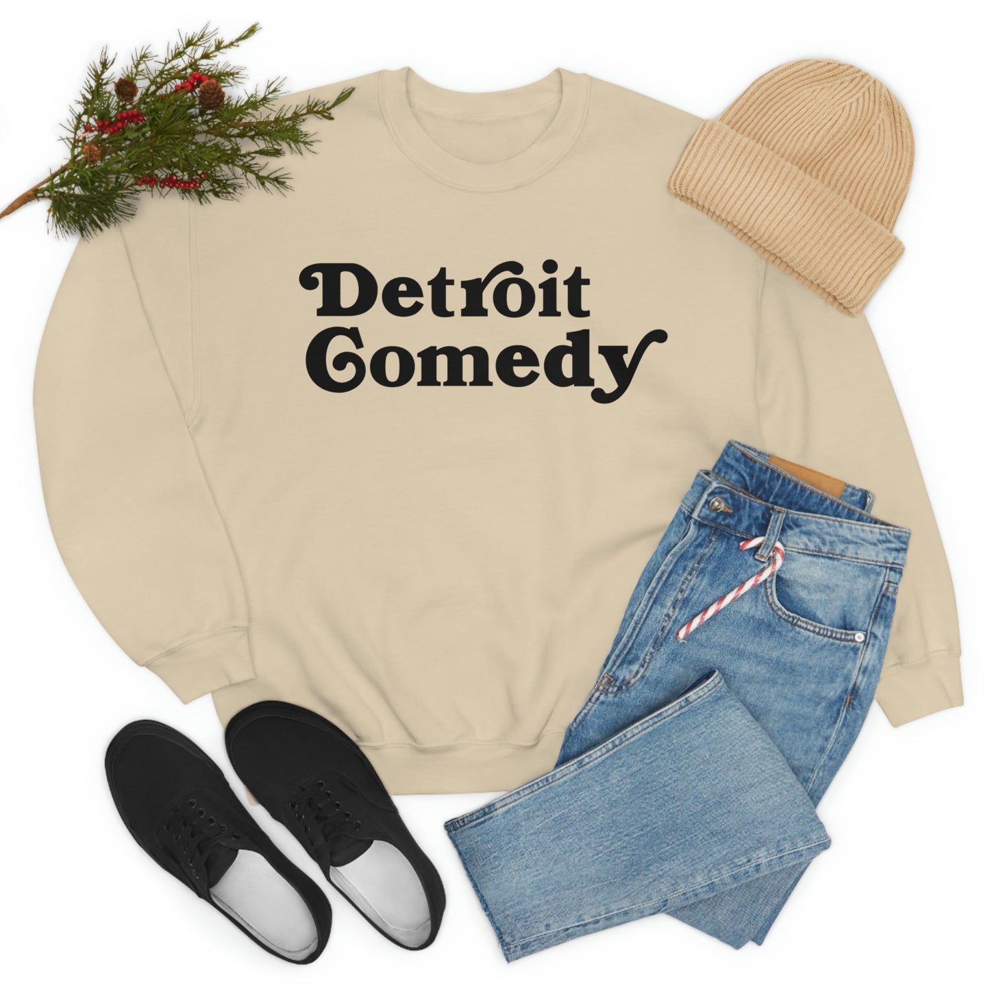 Detroit Comedy Sweatshirt - Unisex Heavy Blend™ Crewneck Sweatshirt