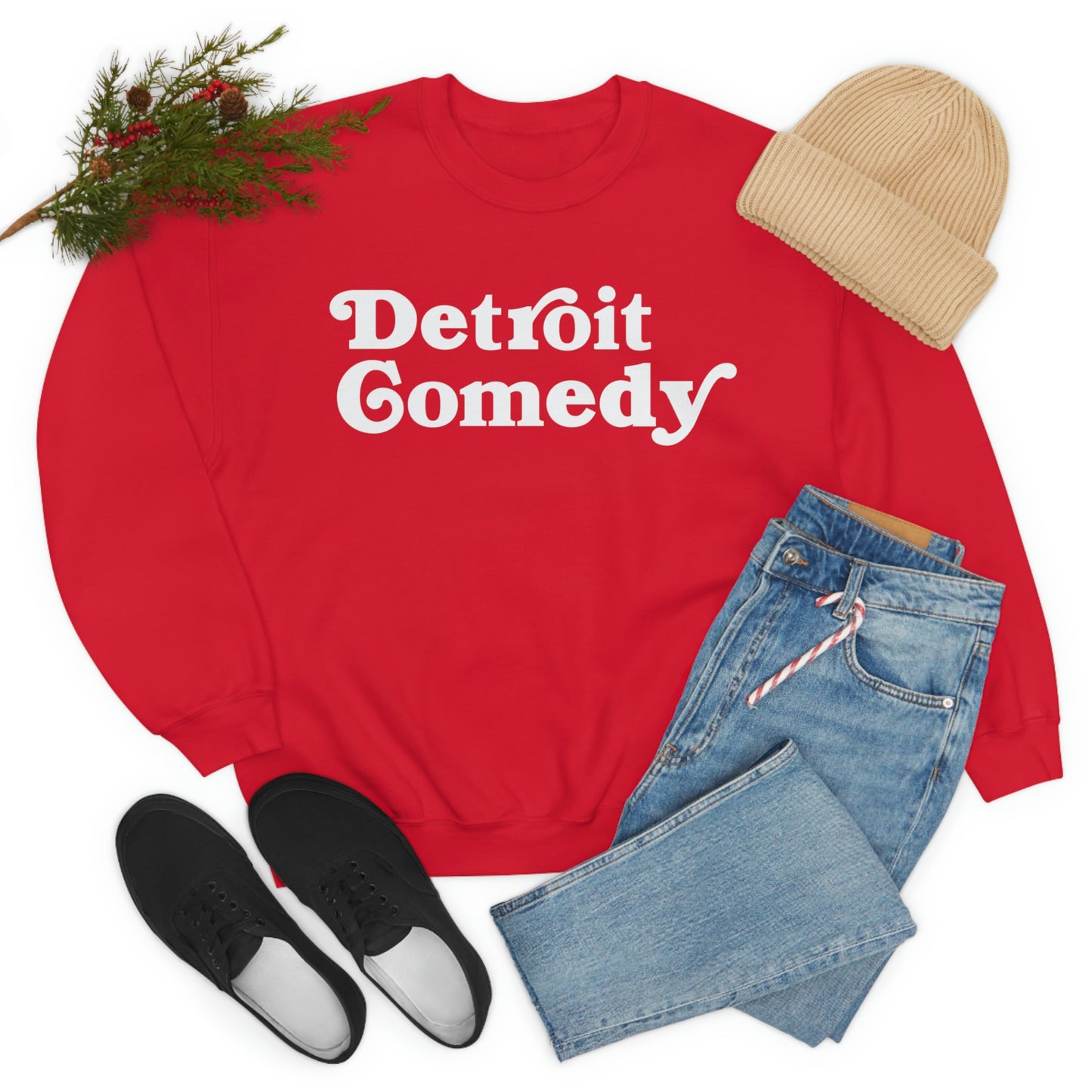 Detroit Comedy Sweatshirt - Unisex Heavy Blend™ Crewneck Sweatshirt