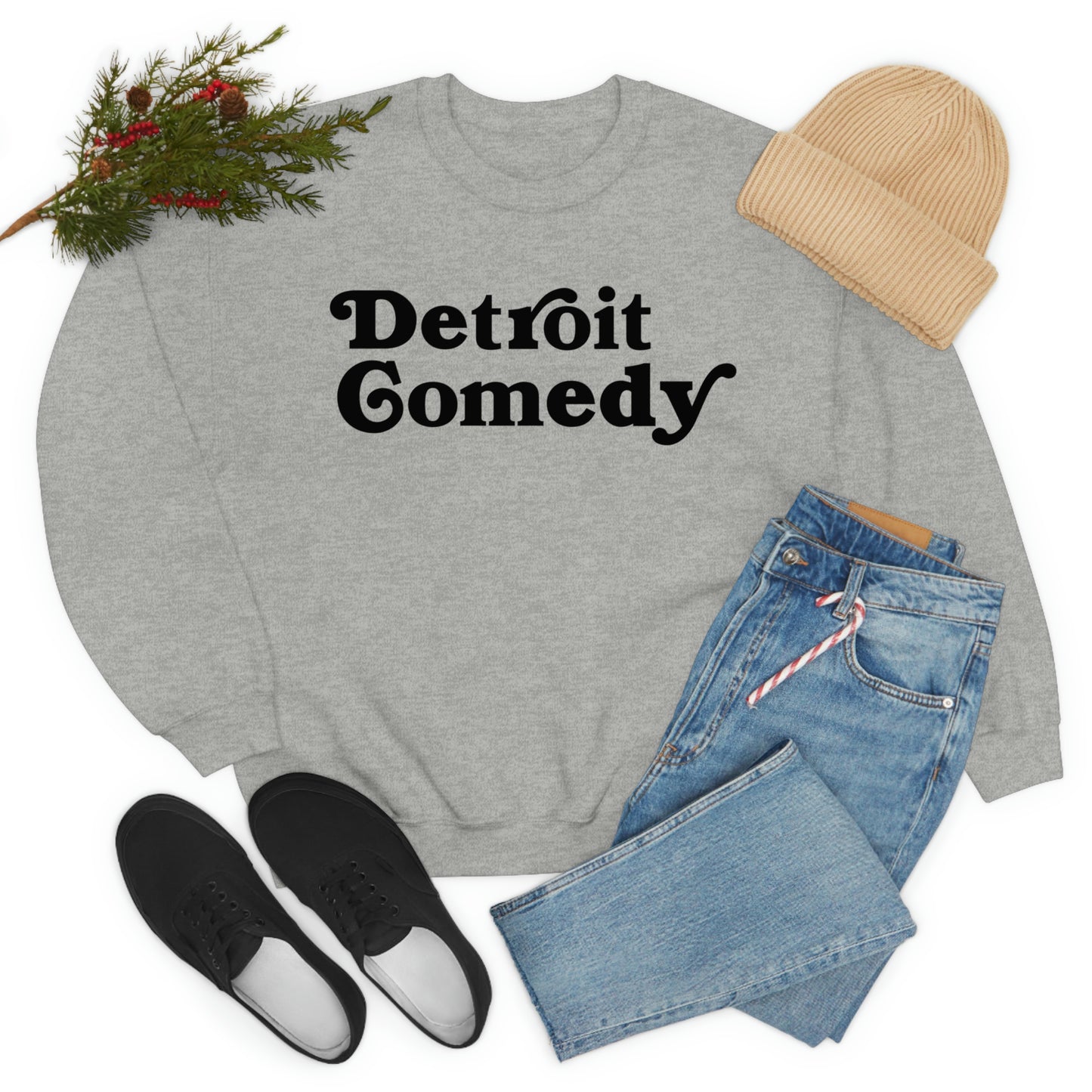 Detroit Comedy Sweatshirt - Unisex Heavy Blend™ Crewneck Sweatshirt