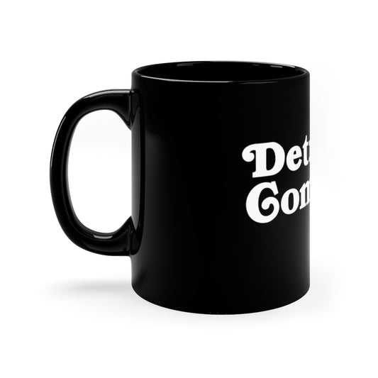 Detroit Comedy 11oz Black Coffee Mug