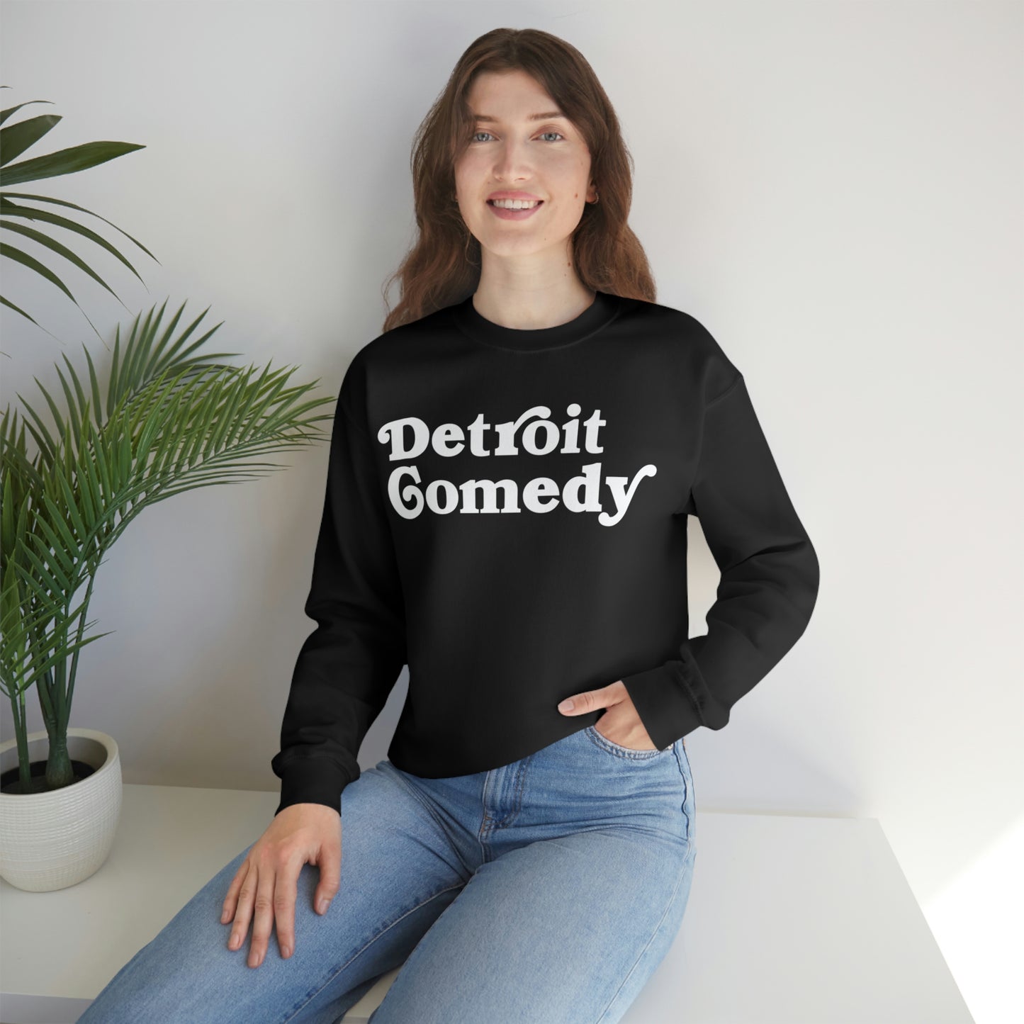 Detroit Comedy Sweatshirt - Unisex Heavy Blend™ Crewneck Sweatshirt
