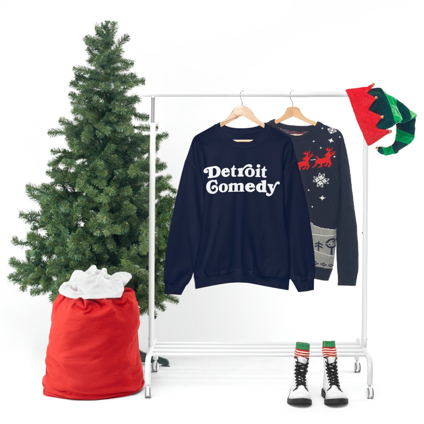 Detroit Comedy Sweatshirt - Unisex Heavy Blend™ Crewneck Sweatshirt