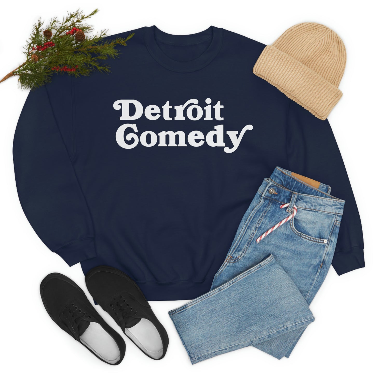 Detroit Comedy Sweatshirt - Unisex Heavy Blend™ Crewneck Sweatshirt