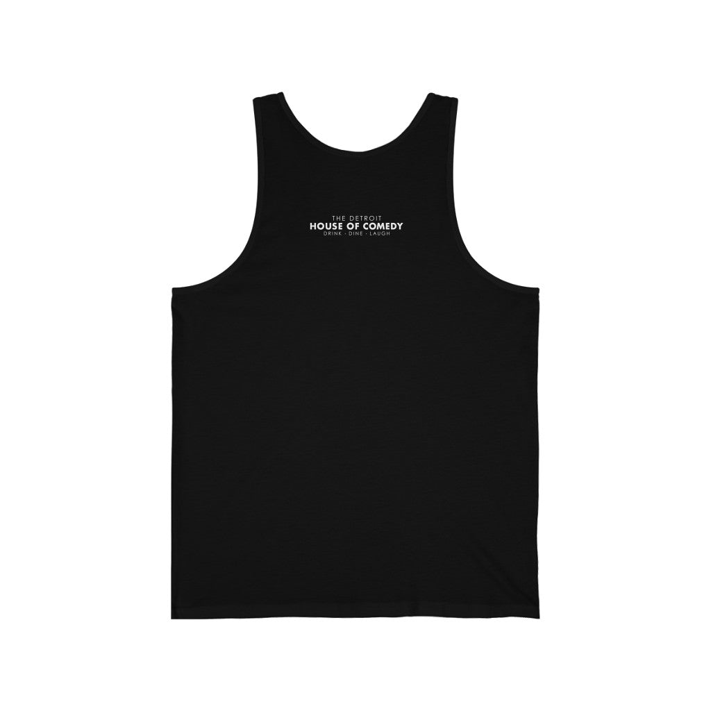 Detroit Comedy Tank Top - Unisex Jersey Tank