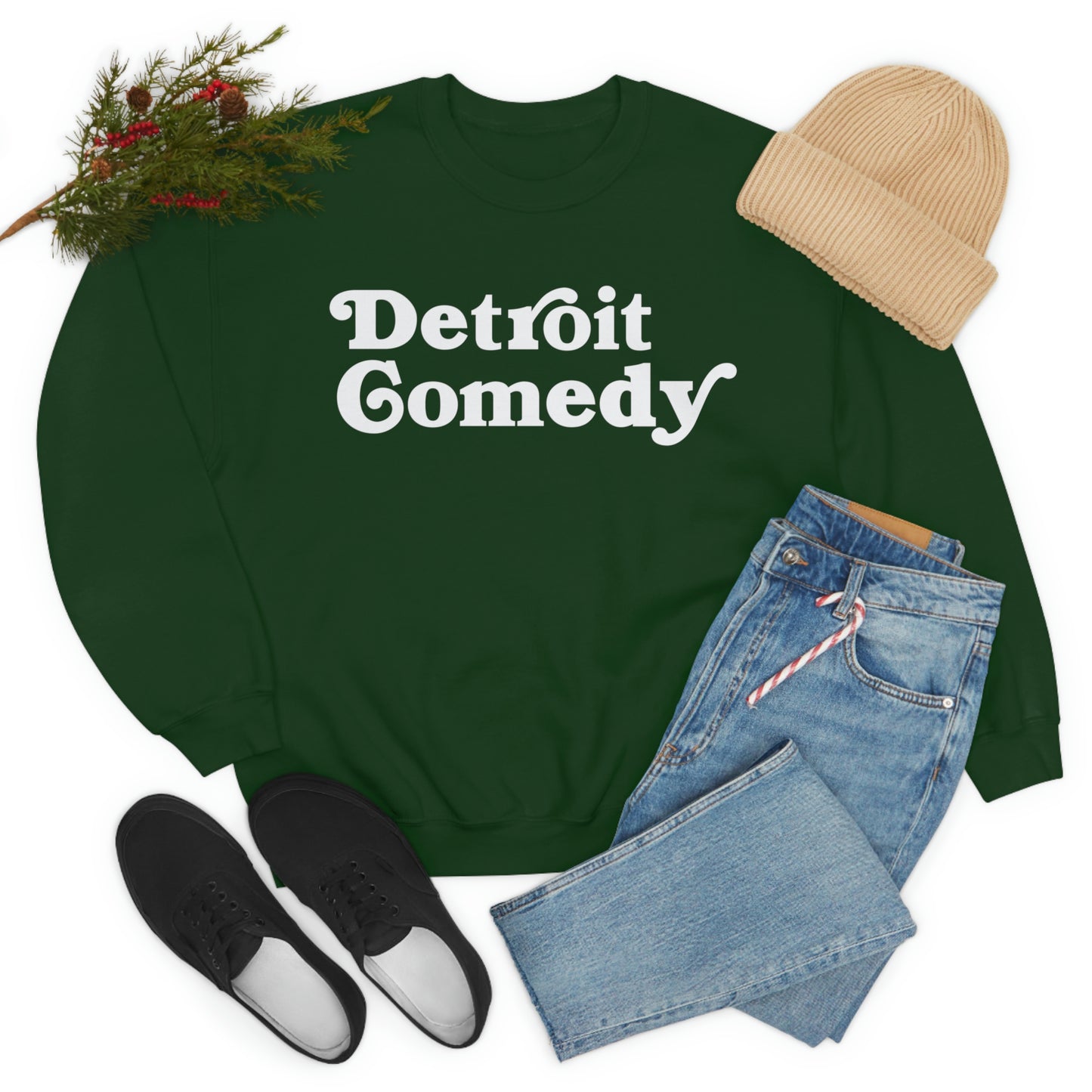 Detroit Comedy Sweatshirt - Unisex Heavy Blend™ Crewneck Sweatshirt