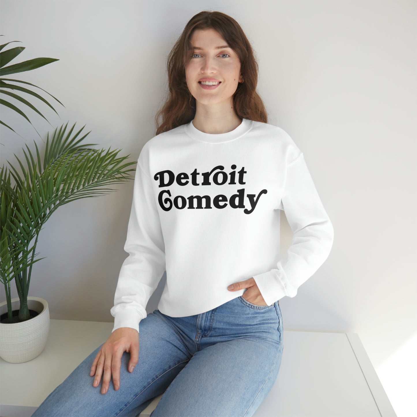Detroit Comedy Sweatshirt - Unisex Heavy Blend™ Crewneck Sweatshirt