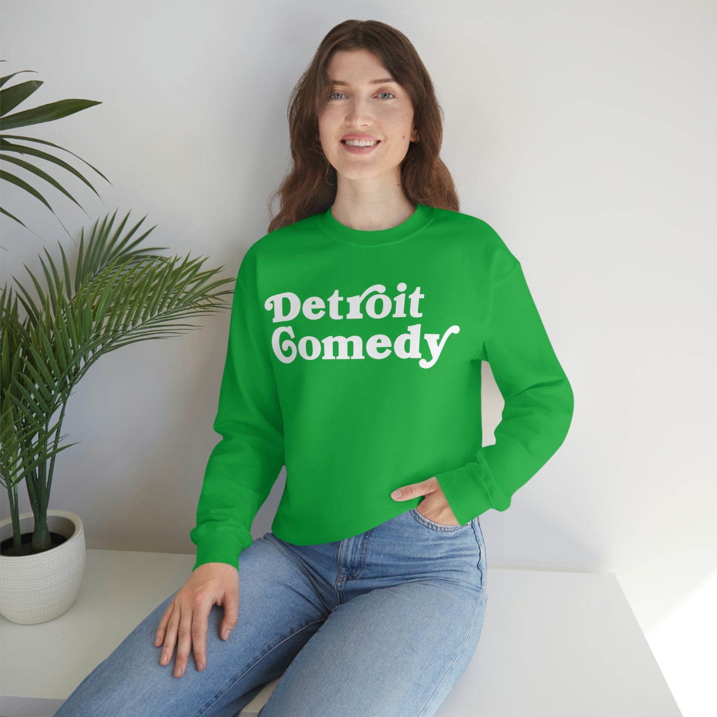 Detroit Comedy Sweatshirt - Unisex Heavy Blend™ Crewneck Sweatshirt