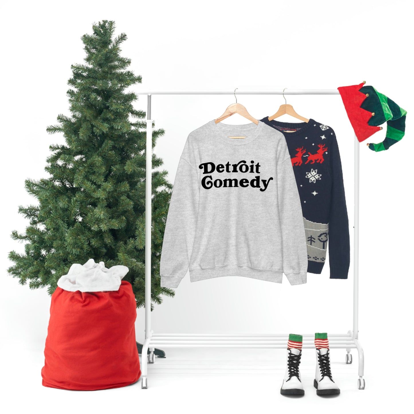 Detroit Comedy Sweatshirt - Unisex Heavy Blend™ Crewneck Sweatshirt