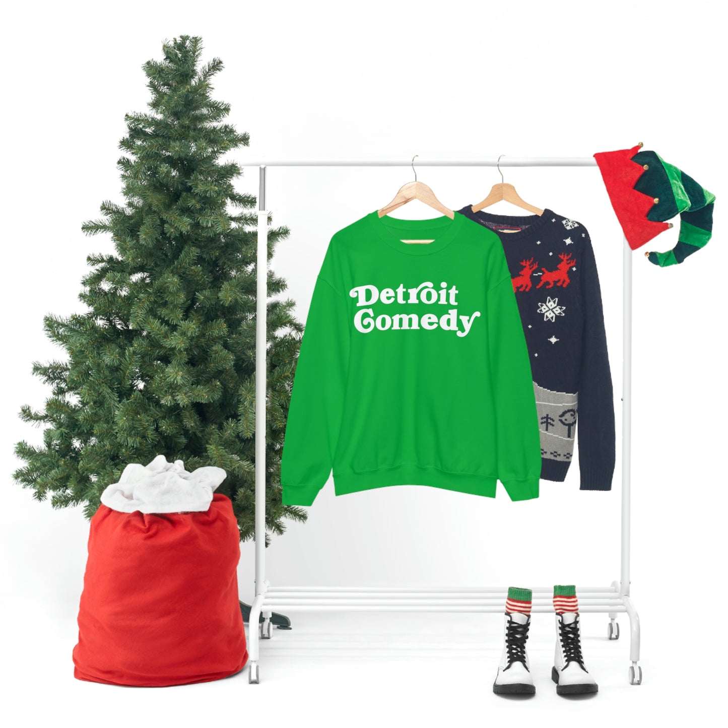 Detroit Comedy Sweatshirt - Unisex Heavy Blend™ Crewneck Sweatshirt