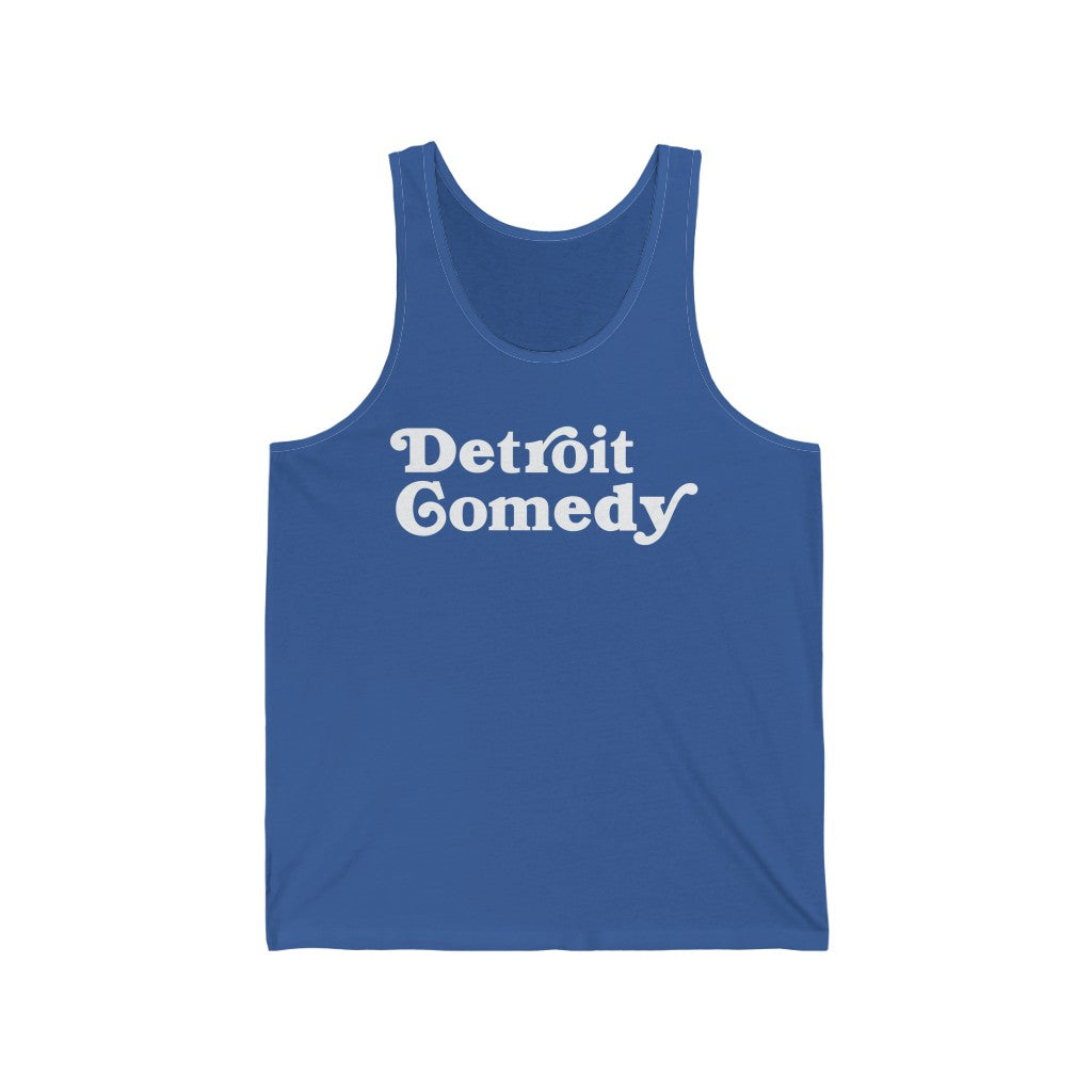 Detroit Comedy Tank Top - Unisex Jersey Tank