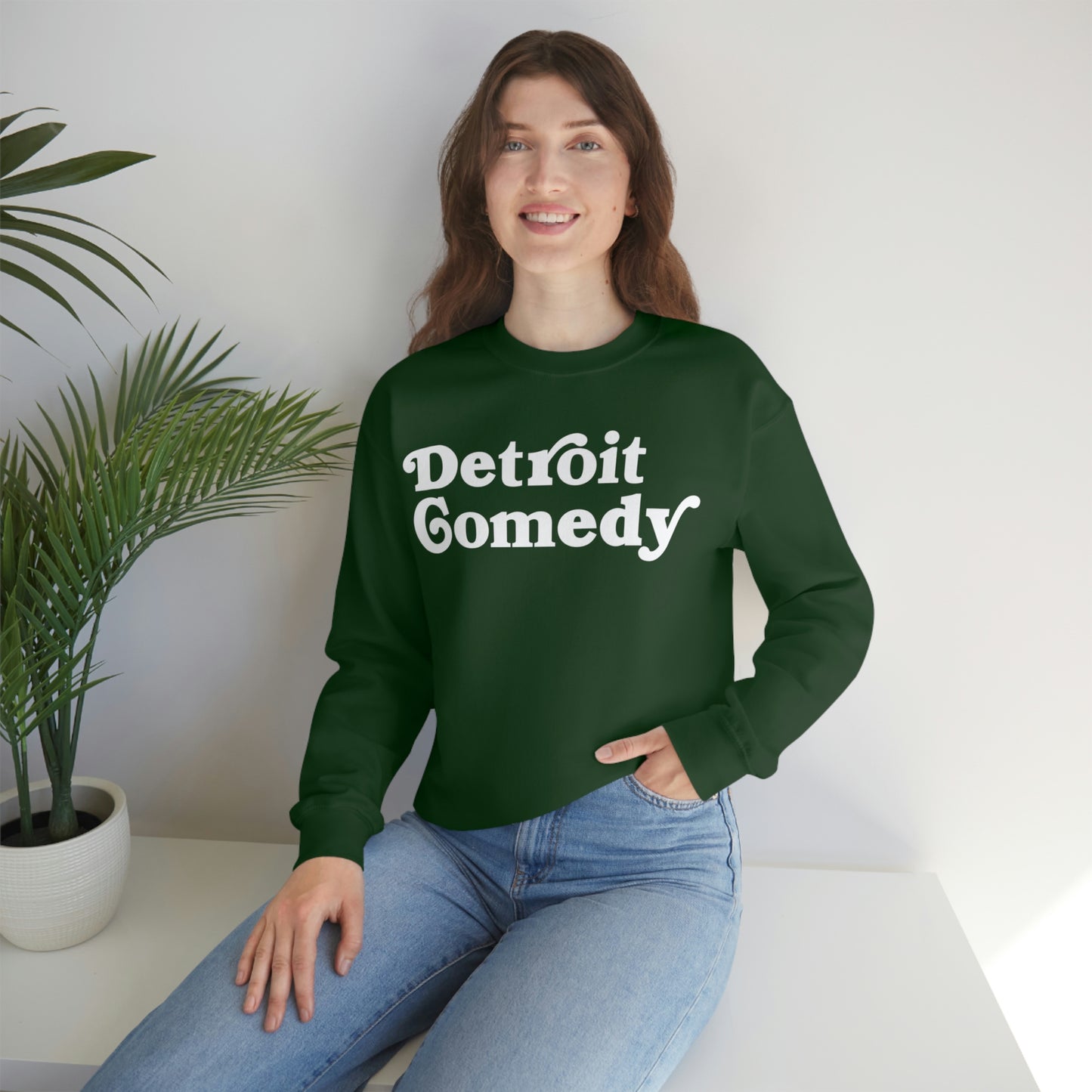 Detroit Comedy Sweatshirt - Unisex Heavy Blend™ Crewneck Sweatshirt