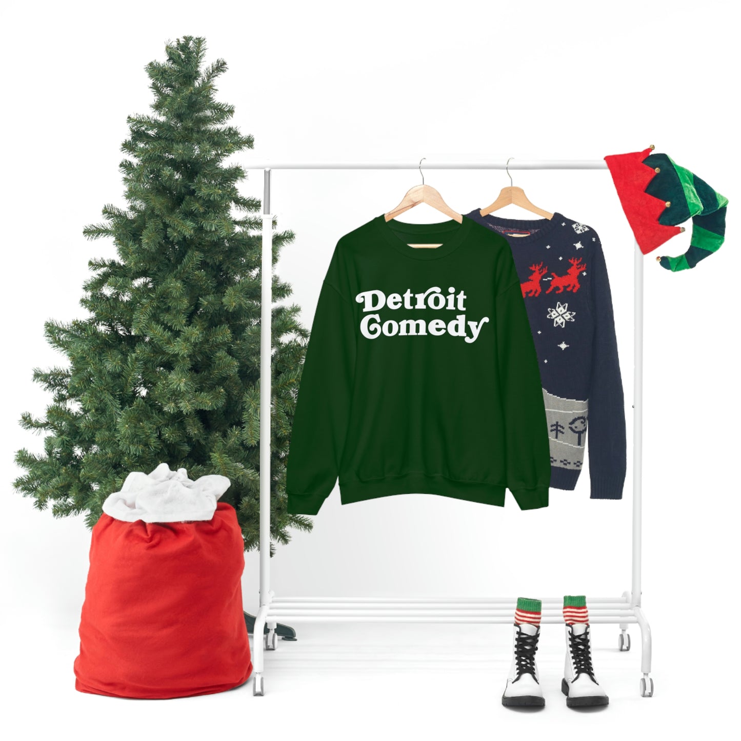 Detroit Comedy Sweatshirt - Unisex Heavy Blend™ Crewneck Sweatshirt