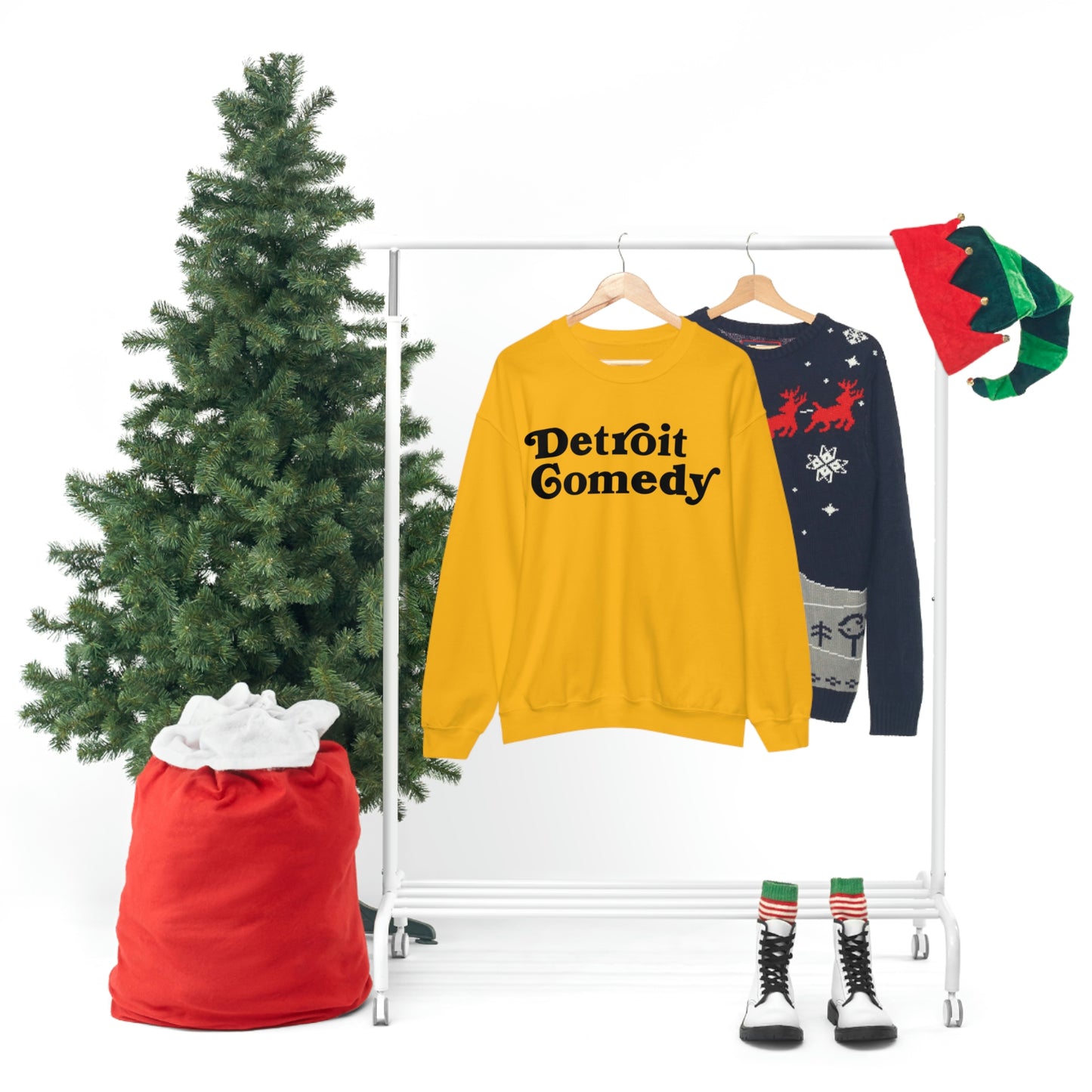 Detroit Comedy Sweatshirt - Unisex Heavy Blend™ Crewneck Sweatshirt