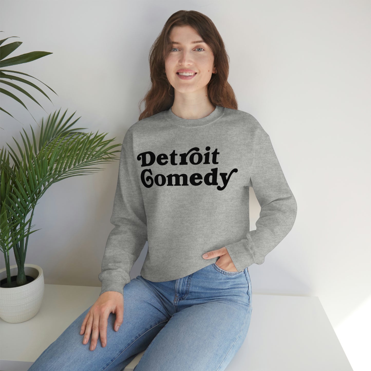 Detroit Comedy Sweatshirt - Unisex Heavy Blend™ Crewneck Sweatshirt
