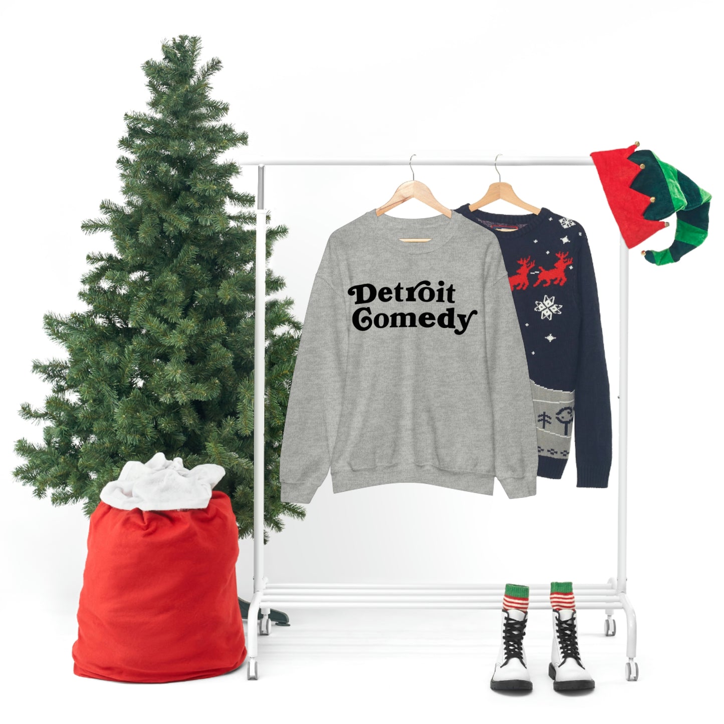 Detroit Comedy Sweatshirt - Unisex Heavy Blend™ Crewneck Sweatshirt