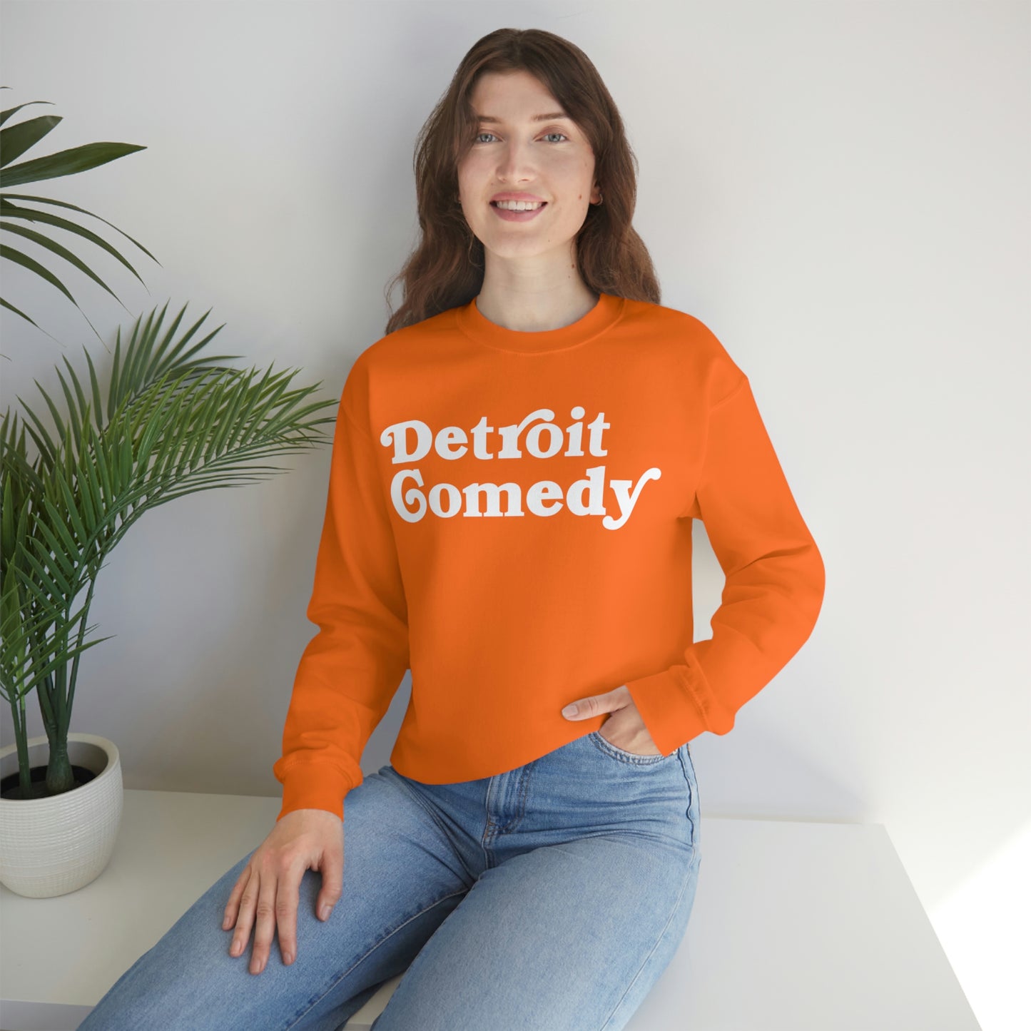 Detroit Comedy Sweatshirt - Unisex Heavy Blend™ Crewneck Sweatshirt