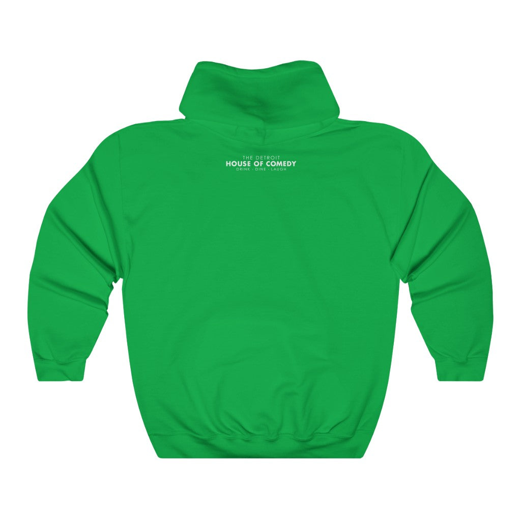 Detroit Comedy Hoodie - Detroit House of Comedy - Unisex Heavy Blend™ Hooded Sweatshirt