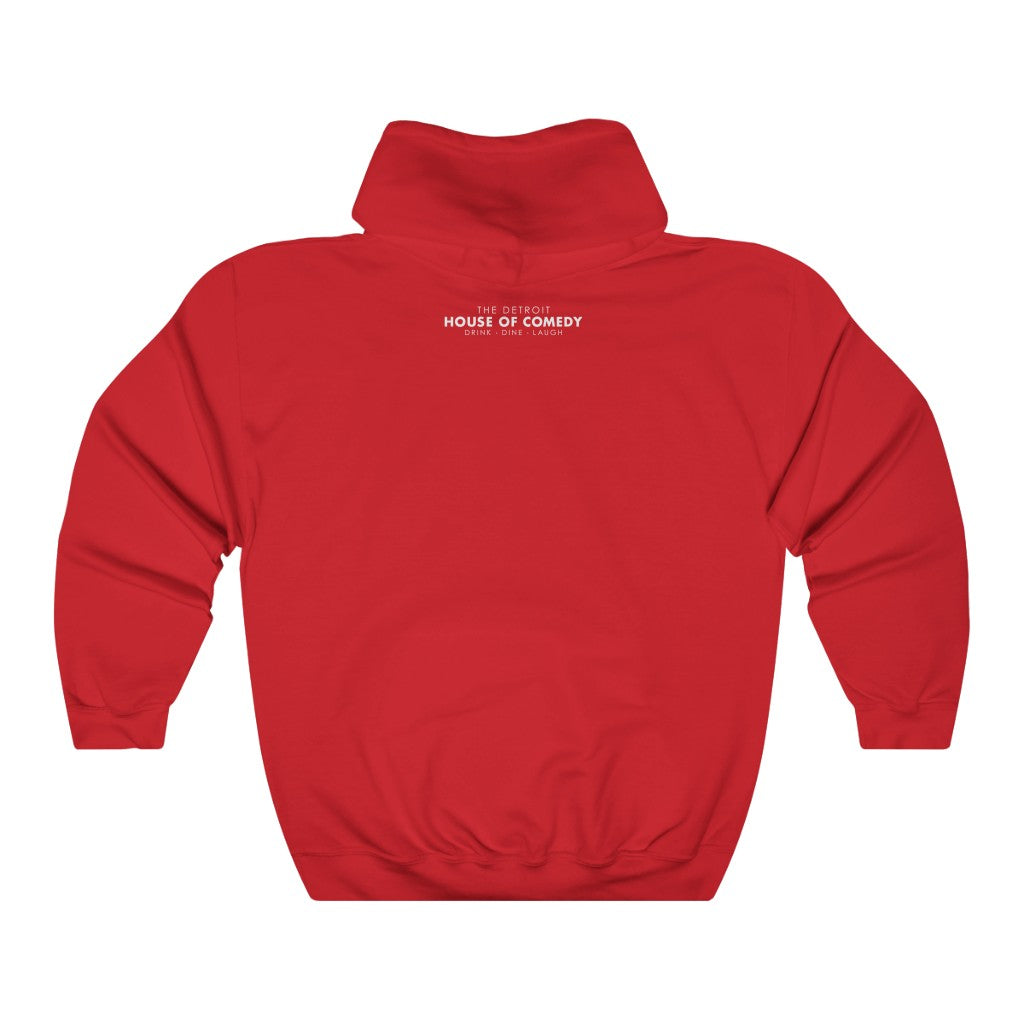 Detroit Comedy Hoodie - Detroit House of Comedy - Unisex Heavy Blend™ Hooded Sweatshirt