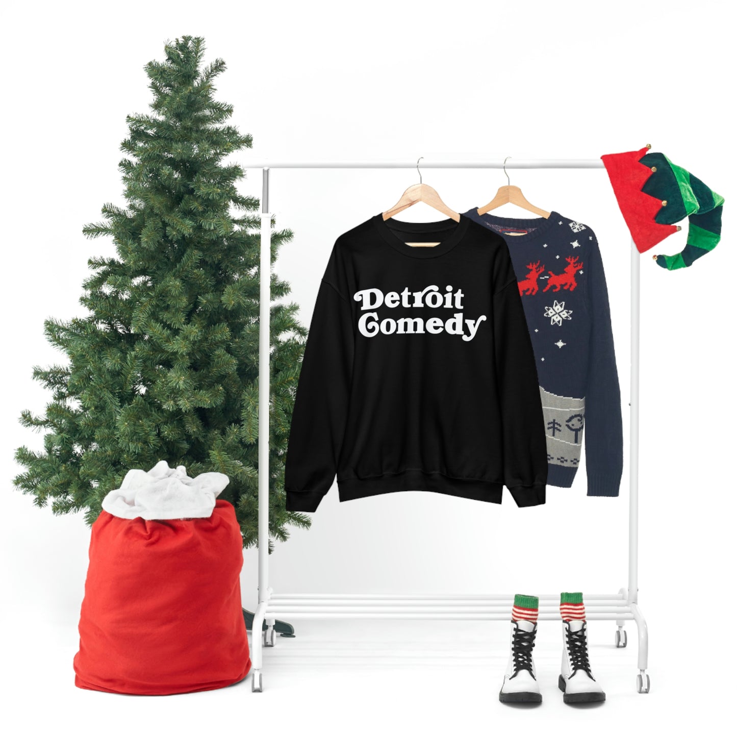 Detroit Comedy Sweatshirt - Unisex Heavy Blend™ Crewneck Sweatshirt