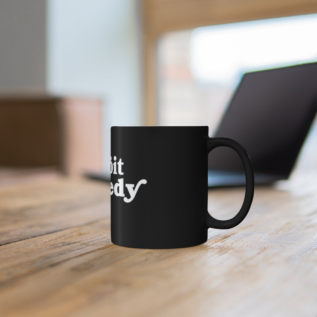 Detroit Comedy 11oz Black Coffee Mug