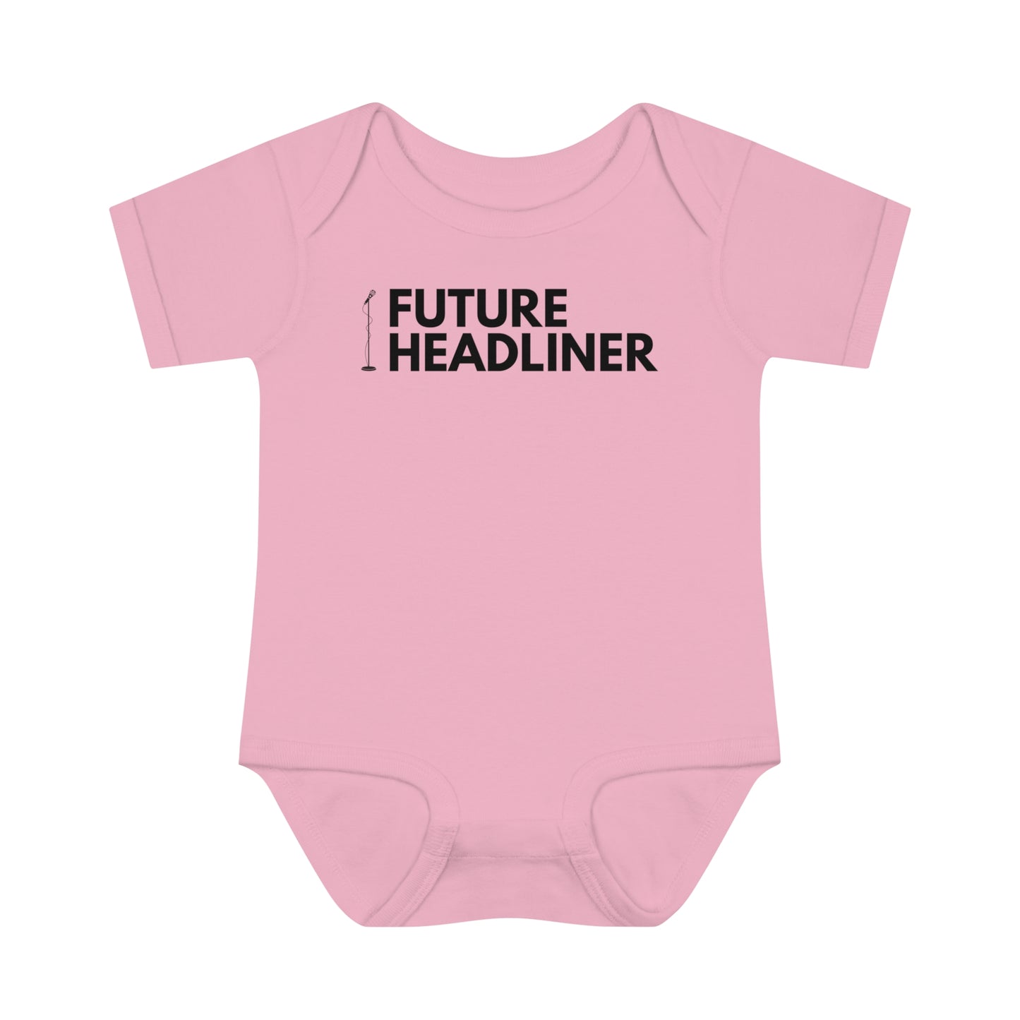 Future Stand Up Comedy Headliner Onesie - Infant Baby Rib Bodysuit