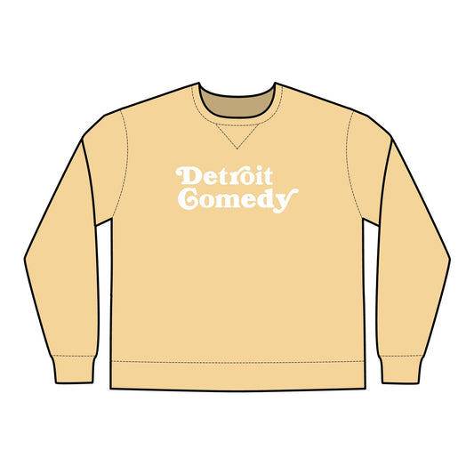 Detroit Comedy - Unisex ComfortWash® Garment Dyed Crewneck Sweatshirt