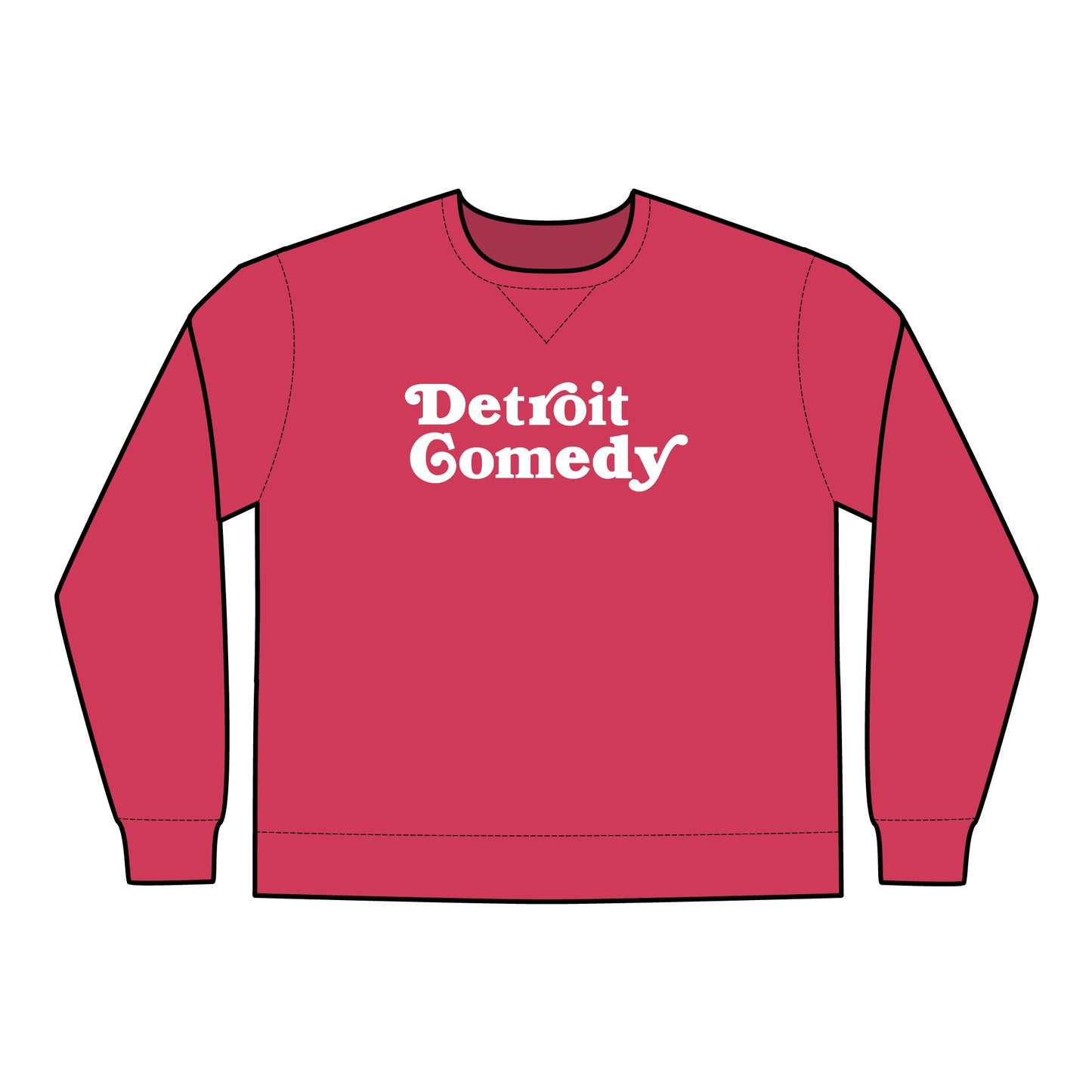 Detroit Comedy - Unisex ComfortWash® Garment Dyed Crewneck Sweatshirt