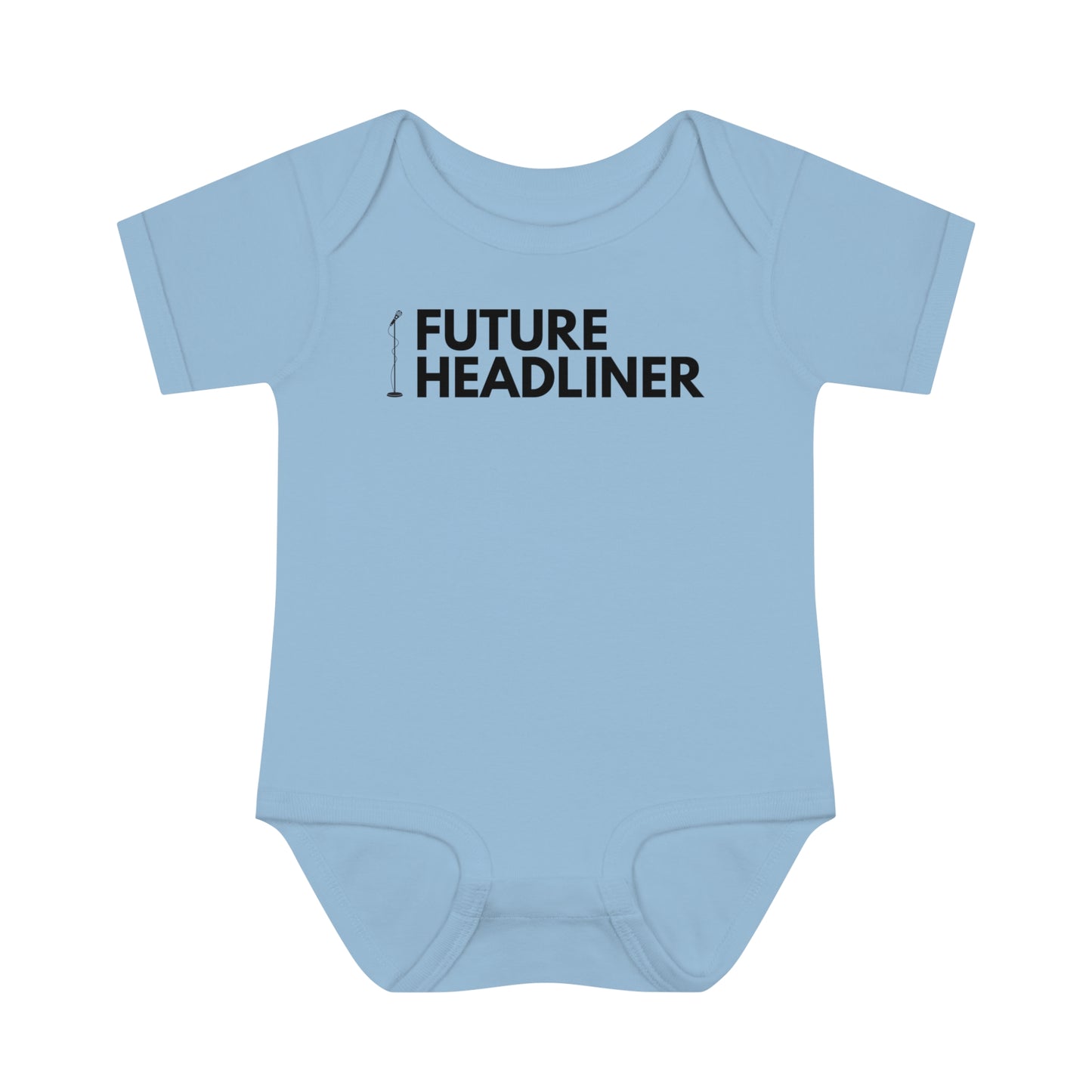 Future Stand Up Comedy Headliner Onesie - Infant Baby Rib Bodysuit